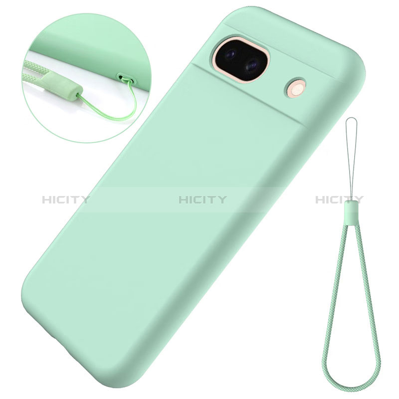 Custodia Silicone Ultra Sottile Morbida 360 Gradi Cover per Google Pixel 8a 5G