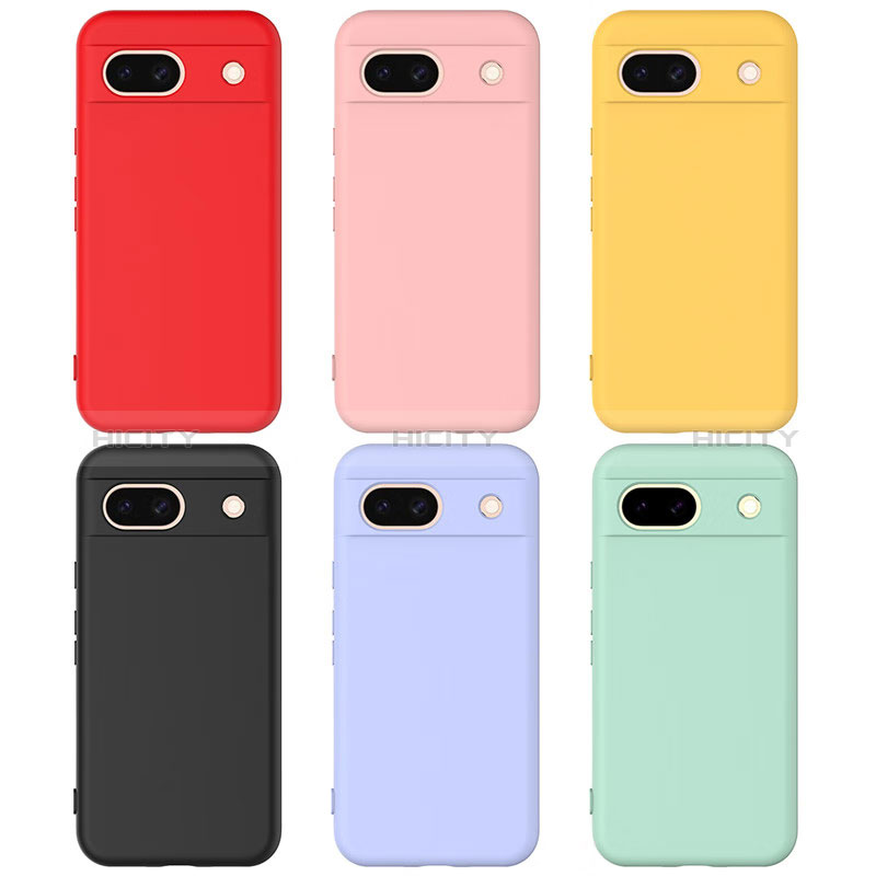 Custodia Silicone Ultra Sottile Morbida 360 Gradi Cover per Google Pixel 8a 5G