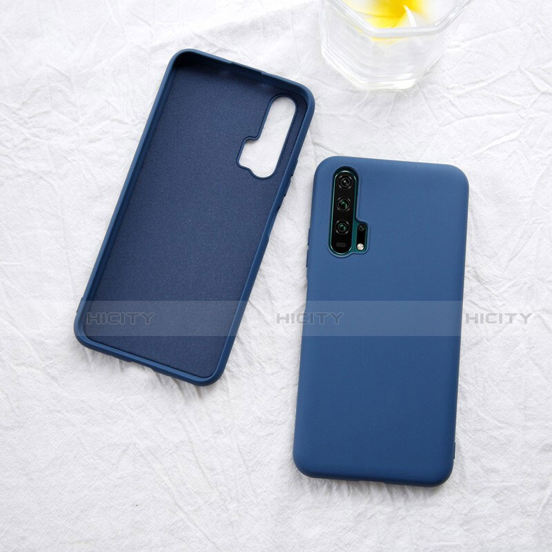 Custodia Silicone Ultra Sottile Morbida 360 Gradi Cover per Huawei Honor 20 Pro Blu