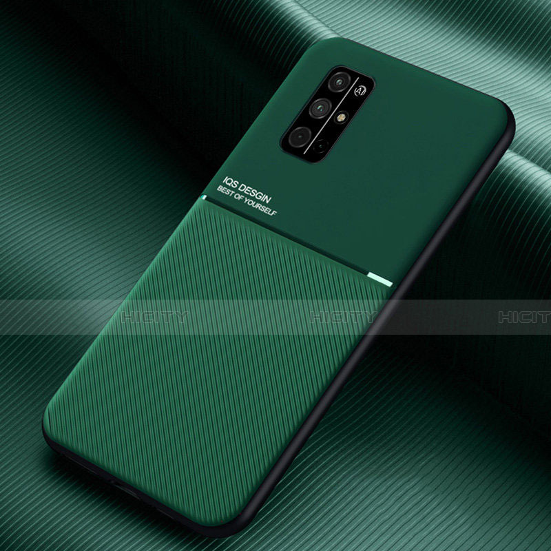 Custodia Silicone Ultra Sottile Morbida 360 Gradi Cover per Huawei Honor 30S Verde