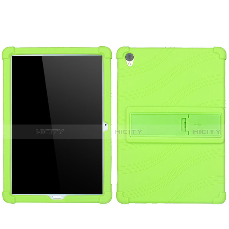 Custodia Silicone Ultra Sottile Morbida 360 Gradi Cover per Huawei MediaPad M6 10.8 Verde