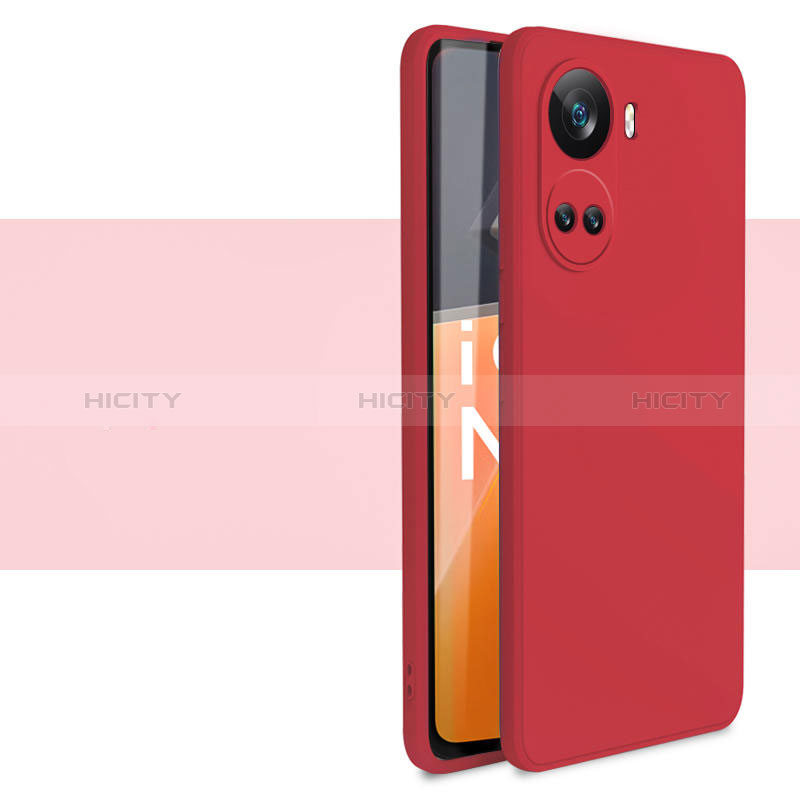 Custodia Silicone Ultra Sottile Morbida 360 Gradi Cover per Huawei Nova 10 SE Rosso