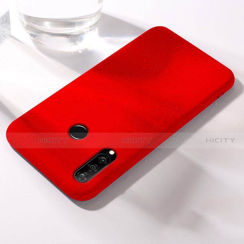 Custodia Silicone Ultra Sottile Morbida 360 Gradi Cover per Huawei P30 Lite XL Rosso