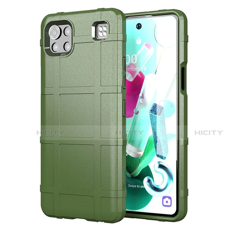 Custodia Silicone Ultra Sottile Morbida 360 Gradi Cover per LG K92 5G Verde