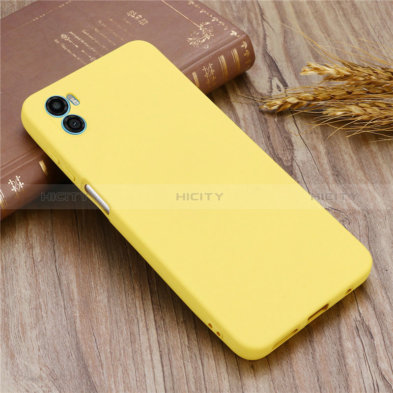 Custodia Silicone Ultra Sottile Morbida 360 Gradi Cover per Motorola Moto E32 India