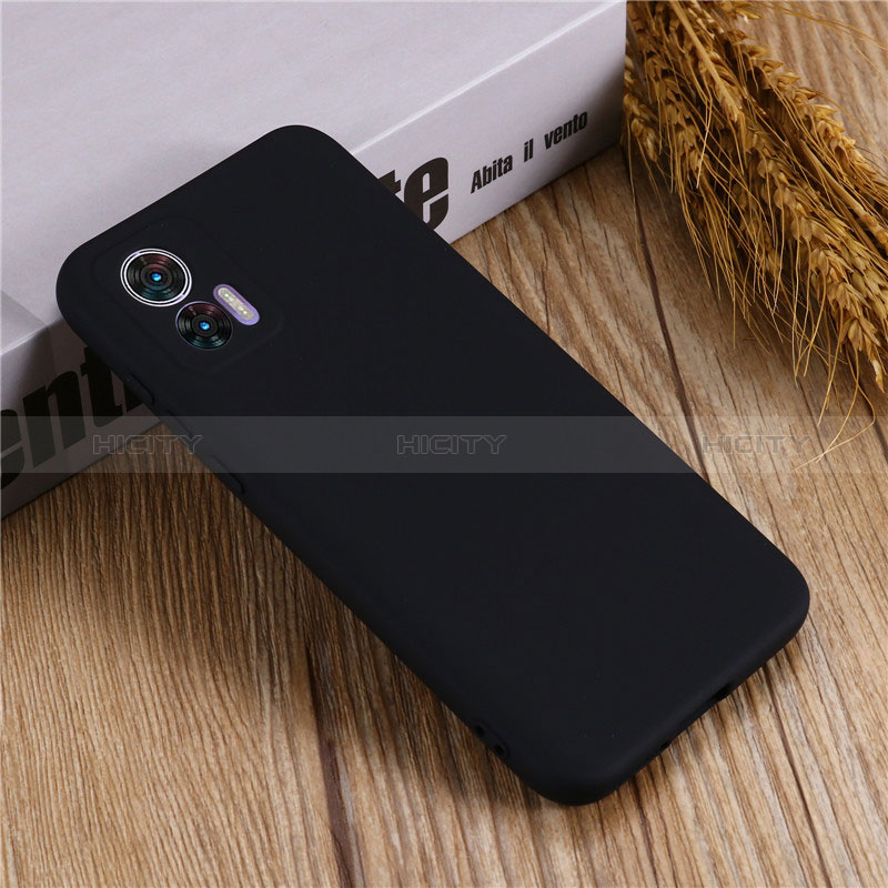 Custodia Silicone Ultra Sottile Morbida 360 Gradi Cover per Motorola Moto Edge 30 Neo 5G Nero