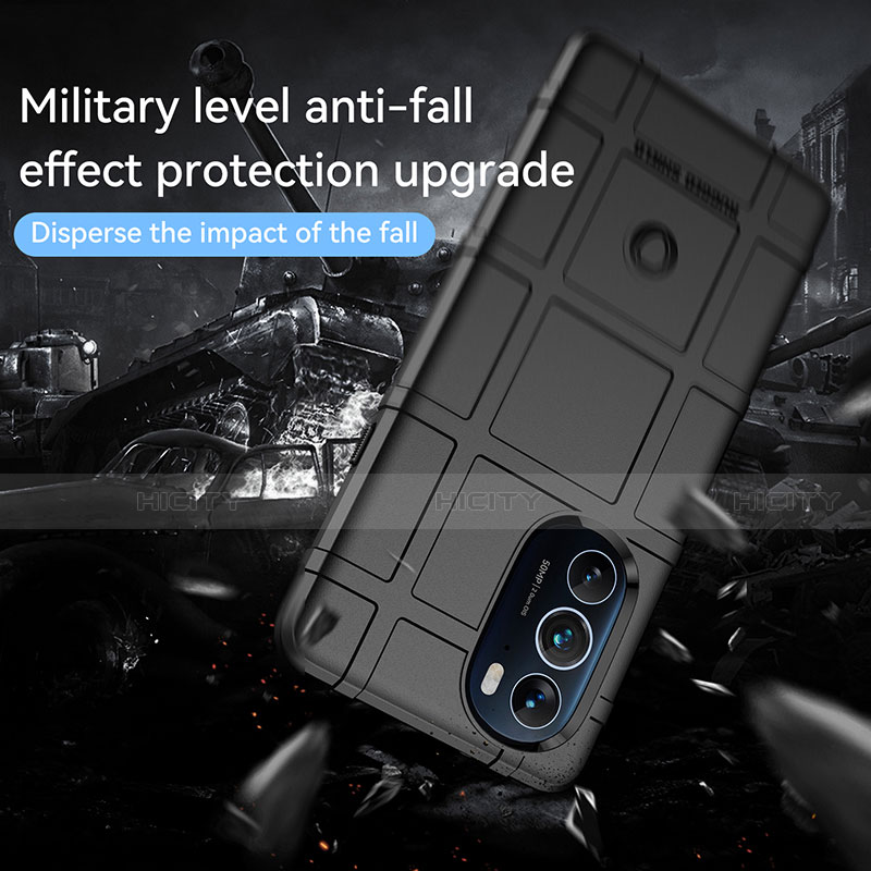 Custodia Silicone Ultra Sottile Morbida 360 Gradi Cover per Motorola Moto Edge 30 Pro 5G