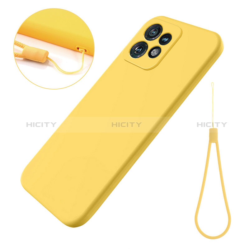 Custodia Silicone Ultra Sottile Morbida 360 Gradi Cover per Motorola Moto Edge 40 Pro 5G