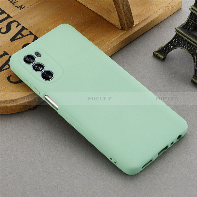 Custodia Silicone Ultra Sottile Morbida 360 Gradi Cover per Motorola Moto G62 5G Verde