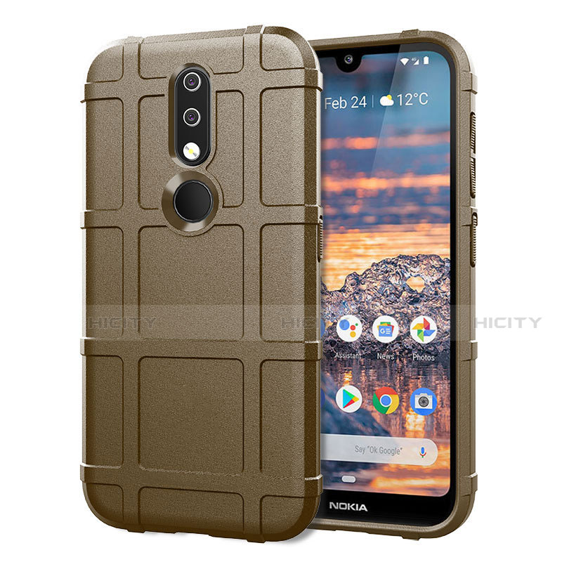 Custodia Silicone Ultra Sottile Morbida 360 Gradi Cover per Nokia 4.2