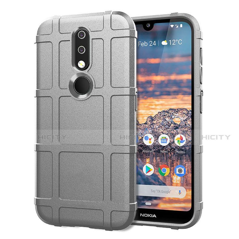 Custodia Silicone Ultra Sottile Morbida 360 Gradi Cover per Nokia 4.2