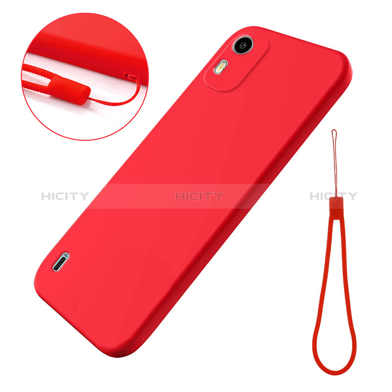 Custodia Silicone Ultra Sottile Morbida 360 Gradi Cover per Nokia C12 Plus