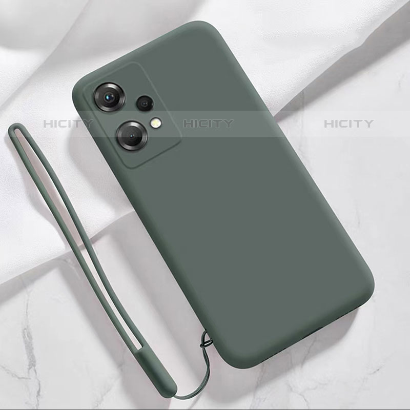 Custodia Silicone Ultra Sottile Morbida 360 Gradi Cover per OnePlus Nord CE 2 Lite 5G Verde Notte