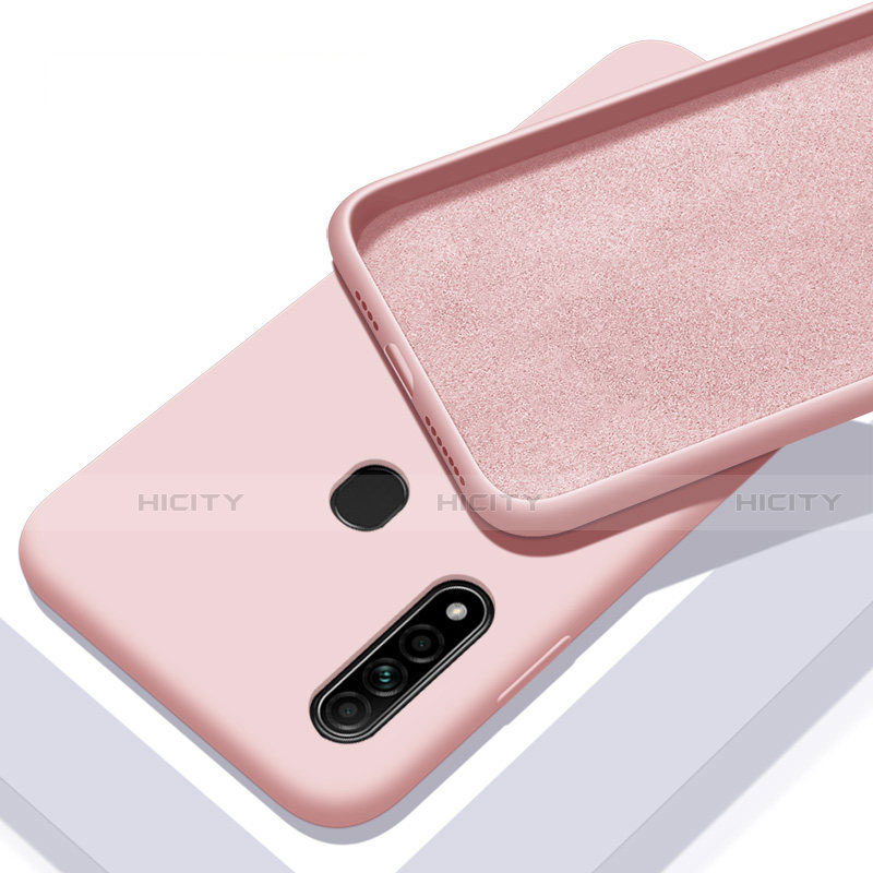 Custodia Silicone Ultra Sottile Morbida 360 Gradi Cover per Oppo A31 Rosa