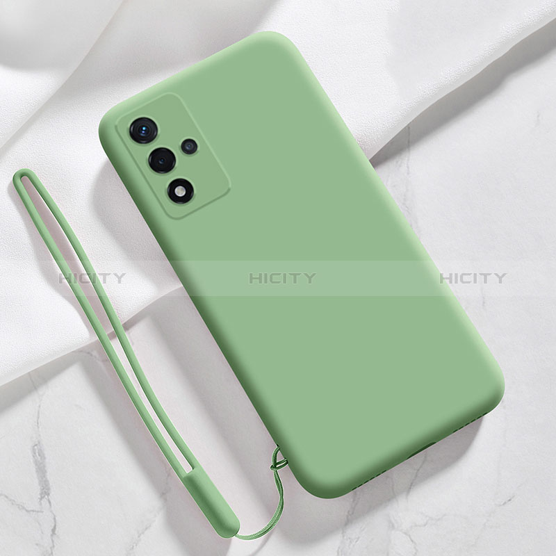 Custodia Silicone Ultra Sottile Morbida 360 Gradi Cover per Oppo A93s 5G Verde Pastello