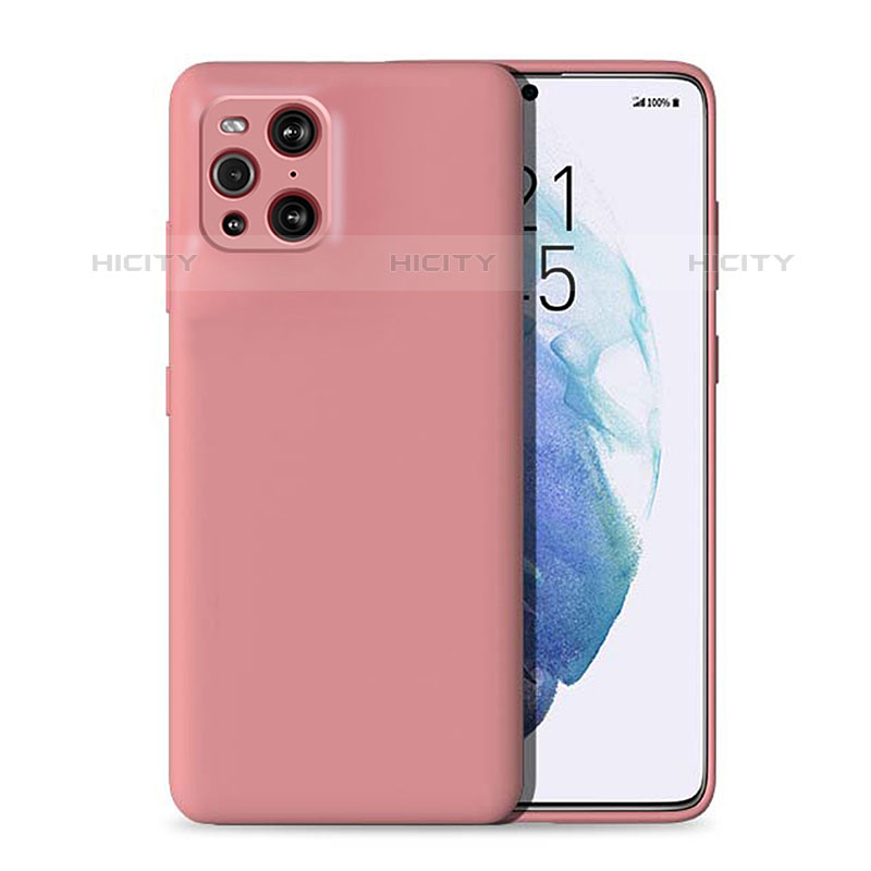 Custodia Silicone Ultra Sottile Morbida 360 Gradi Cover per Oppo Find X3 Pro 5G