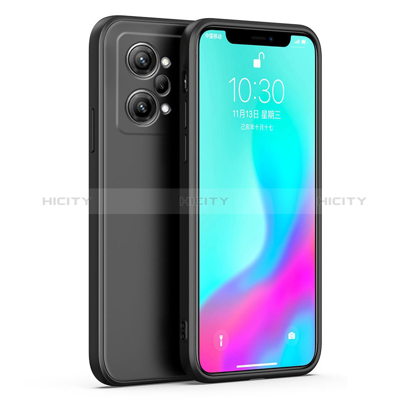 Custodia Silicone Ultra Sottile Morbida 360 Gradi Cover per Oppo K10 Pro 5G Nero