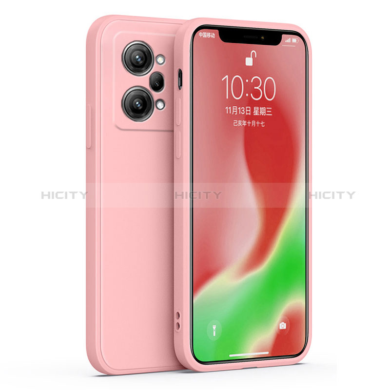 Custodia Silicone Ultra Sottile Morbida 360 Gradi Cover per Oppo K10 Pro 5G Rosa