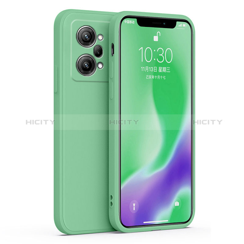 Custodia Silicone Ultra Sottile Morbida 360 Gradi Cover per Oppo K10 Pro 5G Verde