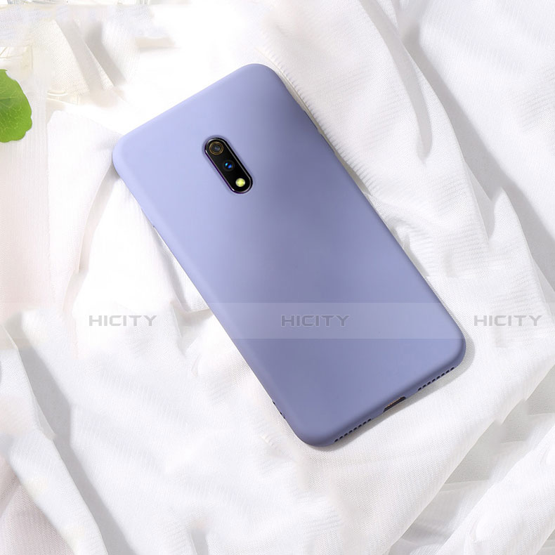 Custodia Silicone Ultra Sottile Morbida 360 Gradi Cover per Oppo K3 Viola