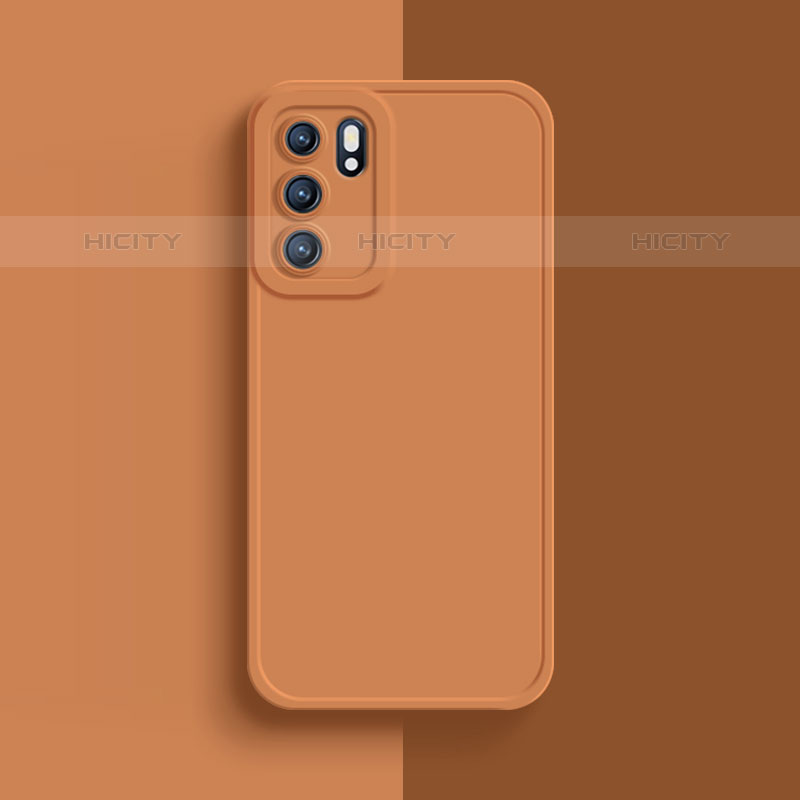 Custodia Silicone Ultra Sottile Morbida 360 Gradi Cover per Oppo Reno6 Pro 5G India