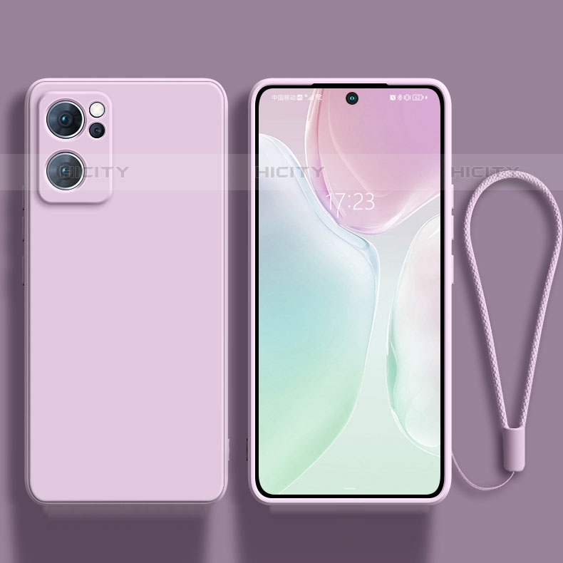 Custodia Silicone Ultra Sottile Morbida 360 Gradi Cover per Oppo Reno7 SE 5G