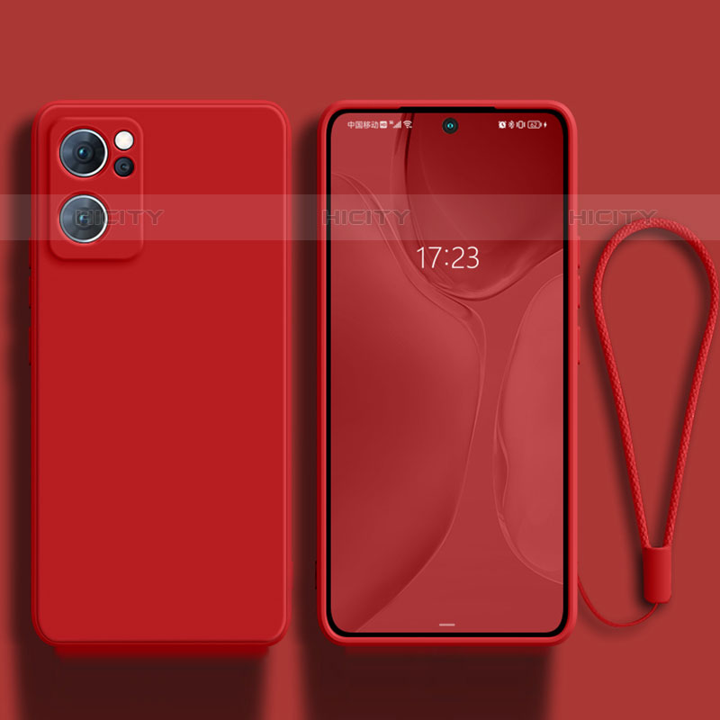 Custodia Silicone Ultra Sottile Morbida 360 Gradi Cover per Oppo Reno7 SE 5G