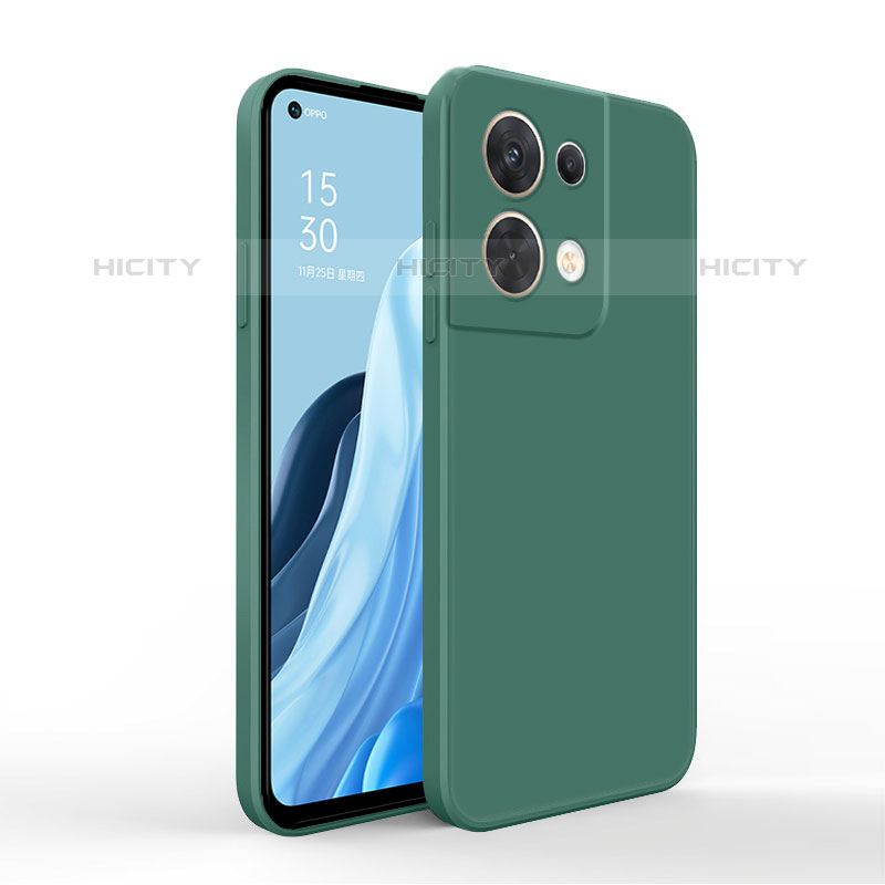 Custodia Silicone Ultra Sottile Morbida 360 Gradi Cover per Oppo Reno8 5G