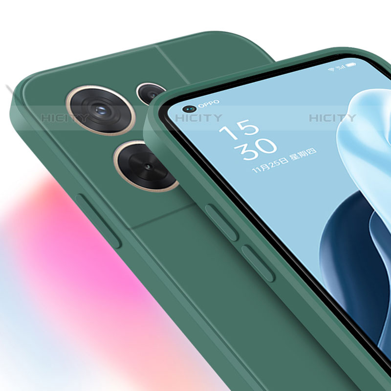 Custodia Silicone Ultra Sottile Morbida 360 Gradi Cover per Oppo Reno8 5G