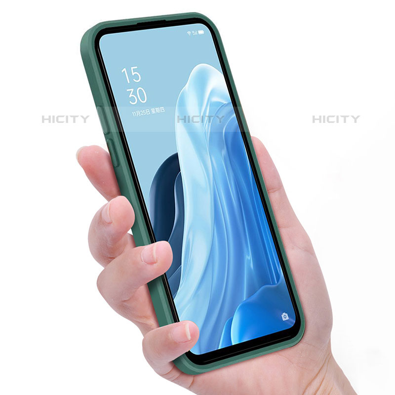 Custodia Silicone Ultra Sottile Morbida 360 Gradi Cover per Oppo Reno8 5G