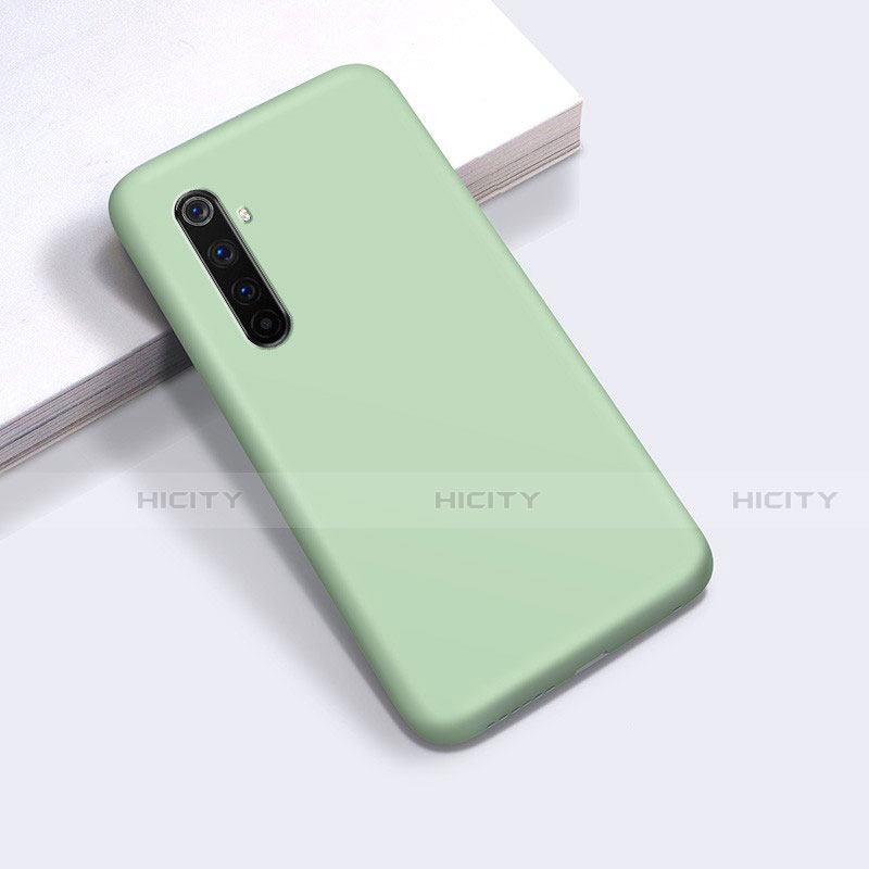 Custodia Silicone Ultra Sottile Morbida 360 Gradi Cover per Realme 6 Pro Verde