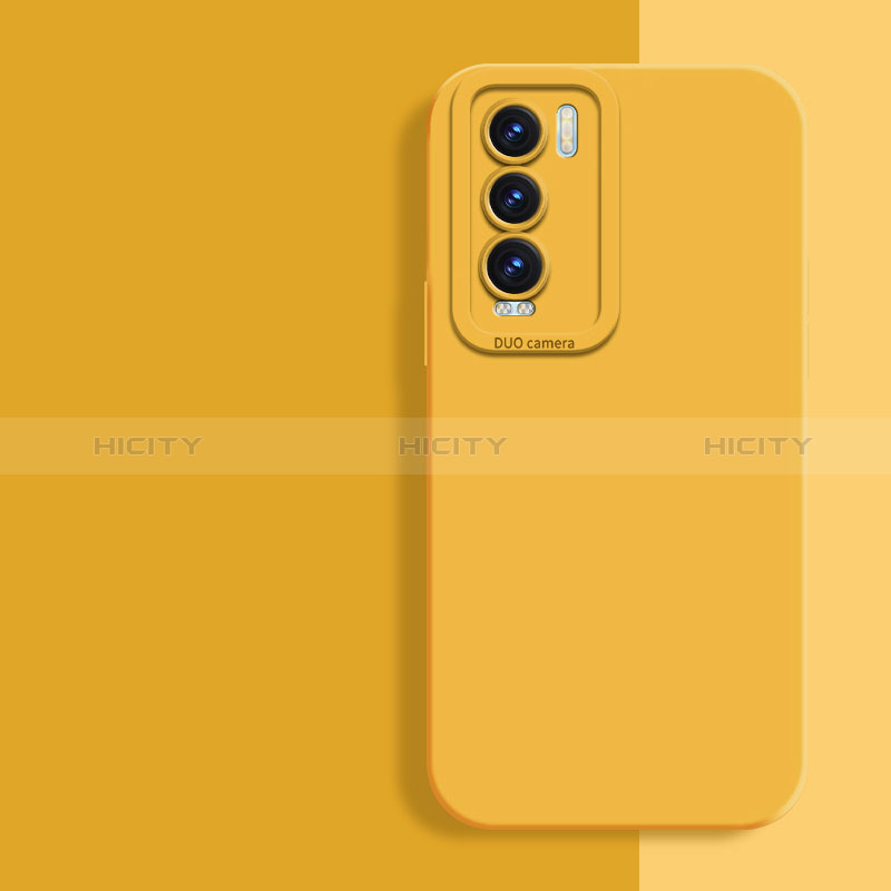 Custodia Silicone Ultra Sottile Morbida 360 Gradi Cover per Realme GT Master Explorer 5G Giallo