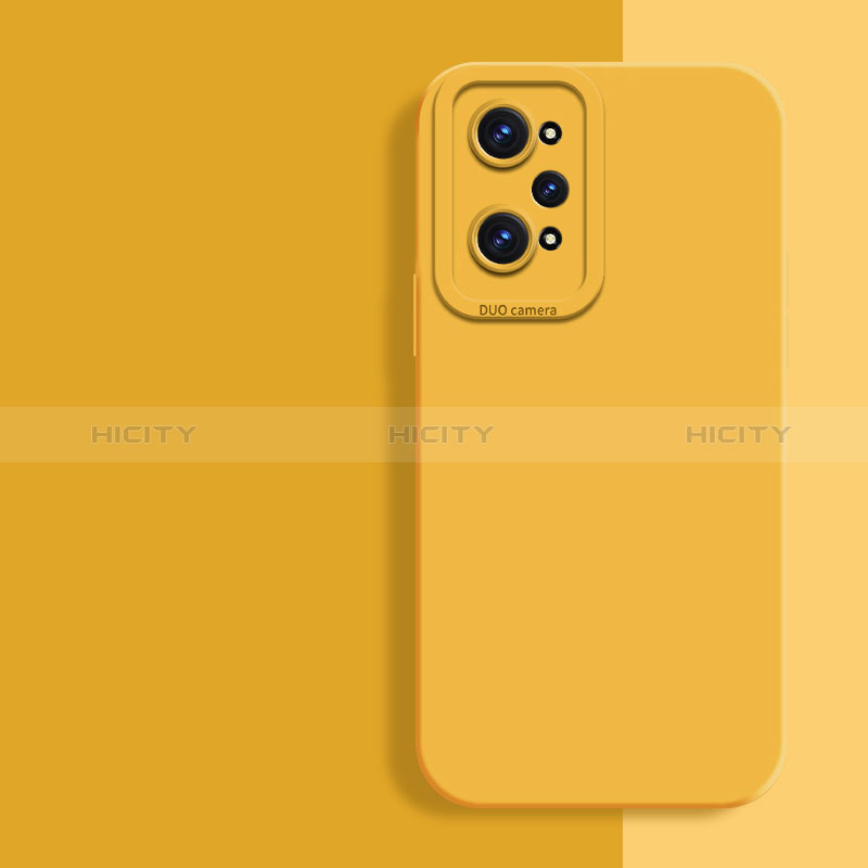 Custodia Silicone Ultra Sottile Morbida 360 Gradi Cover per Realme GT Neo 3T 5G Giallo