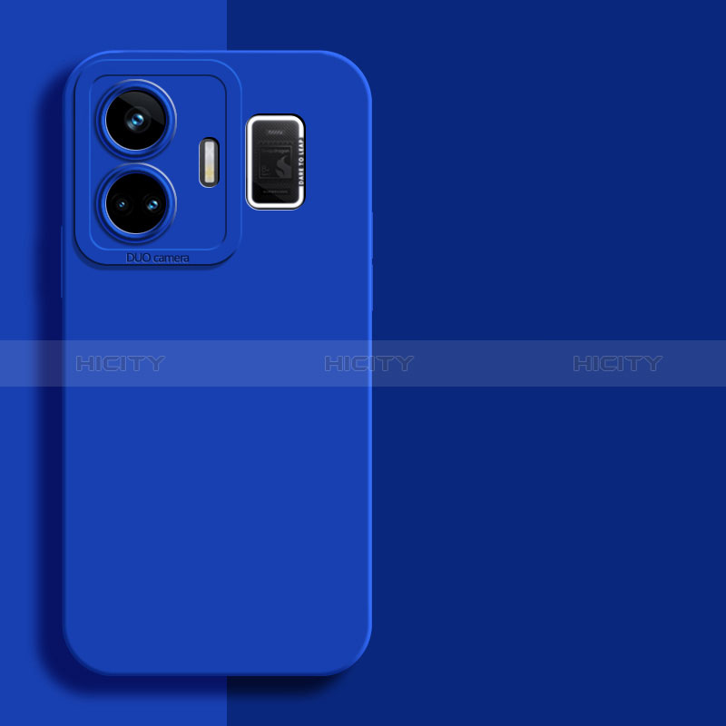 Custodia Silicone Ultra Sottile Morbida 360 Gradi Cover per Realme GT Neo5 240W 5G Blu