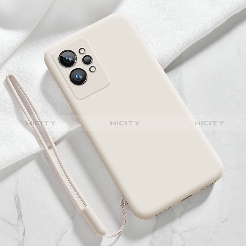 Custodia Silicone Ultra Sottile Morbida 360 Gradi Cover per Realme GT2 Pro 5G Bianco