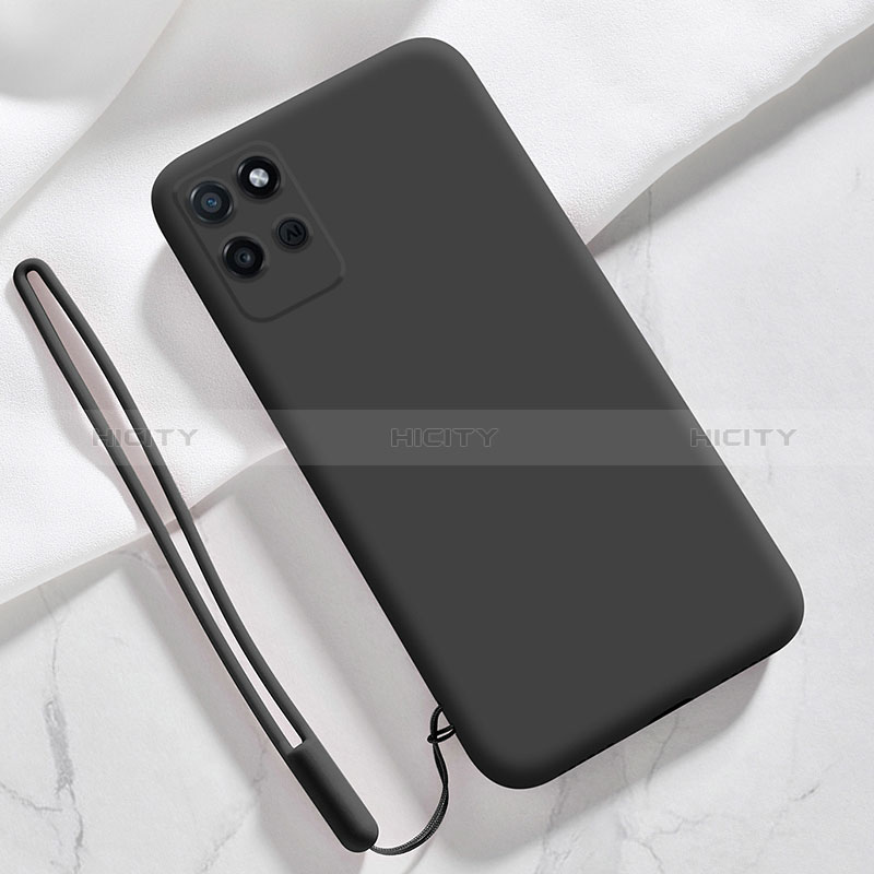 Custodia Silicone Ultra Sottile Morbida 360 Gradi Cover per Realme V11 5G Nero