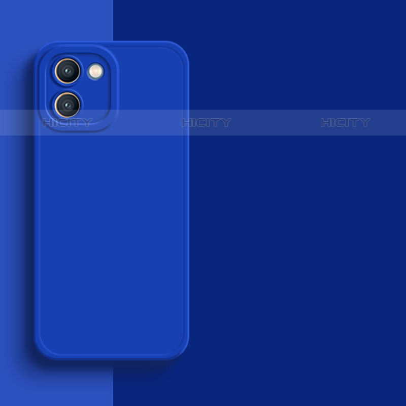 Custodia Silicone Ultra Sottile Morbida 360 Gradi Cover per Samsung Galaxy A03 Blu