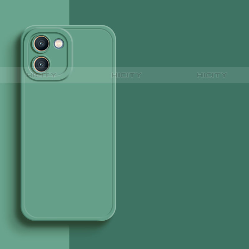 Custodia Silicone Ultra Sottile Morbida 360 Gradi Cover per Samsung Galaxy A03 Verde