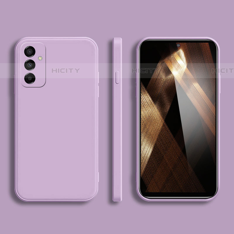 Custodia Silicone Ultra Sottile Morbida 360 Gradi Cover per Samsung Galaxy A05s Lavanda