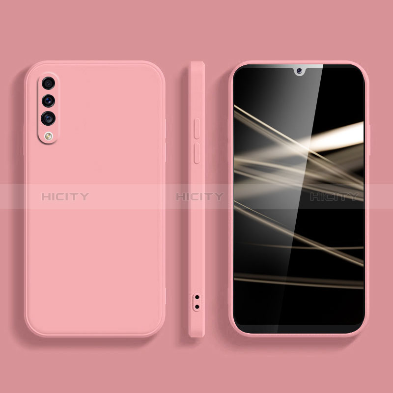 Custodia Silicone Ultra Sottile Morbida 360 Gradi Cover per Samsung Galaxy A50S Rosa