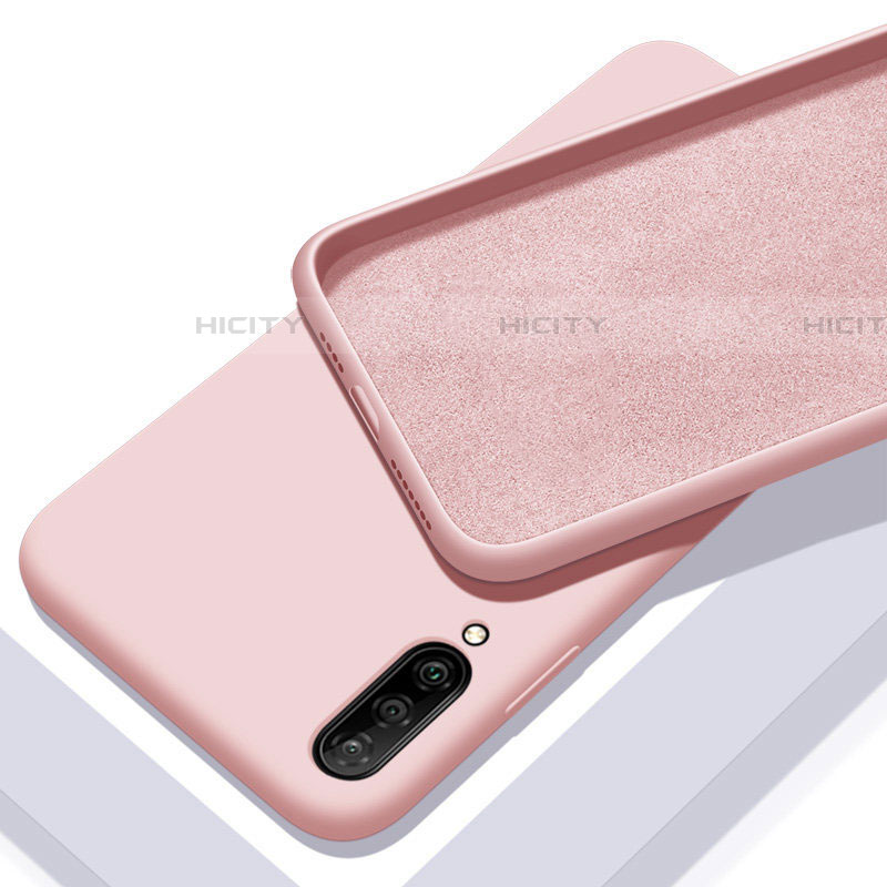 Custodia Silicone Ultra Sottile Morbida 360 Gradi Cover per Samsung Galaxy A70S Oro Rosa