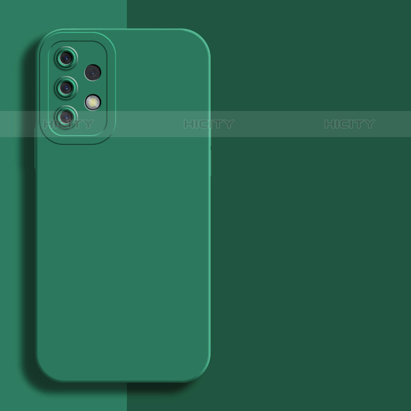 Custodia Silicone Ultra Sottile Morbida 360 Gradi Cover per Samsung Galaxy M32 5G Verde