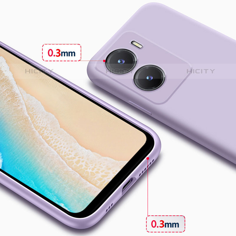 Custodia Silicone Ultra Sottile Morbida 360 Gradi Cover per Vivo iQOO Z7i 5G