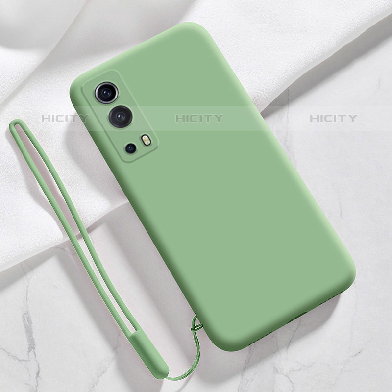 Custodia Silicone Ultra Sottile Morbida 360 Gradi Cover per Vivo Y52 5G Verde