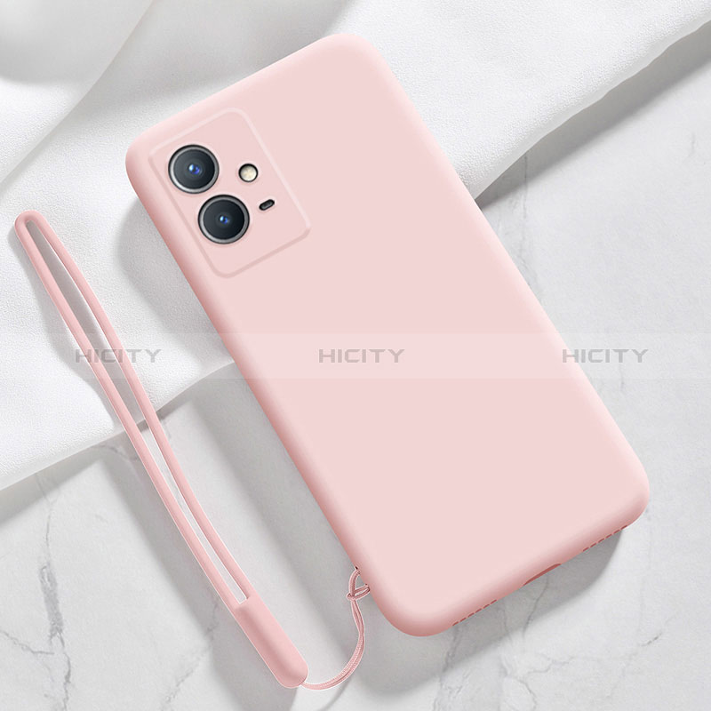 Custodia Silicone Ultra Sottile Morbida 360 Gradi Cover per Vivo Y52t 5G Rosa