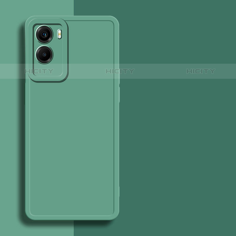 Custodia Silicone Ultra Sottile Morbida 360 Gradi Cover per Vivo Y55s (2021) Verde