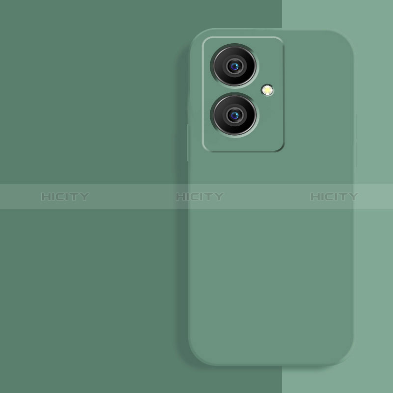 Custodia Silicone Ultra Sottile Morbida 360 Gradi Cover per Vivo Y78 Plus 5G Verde Notte