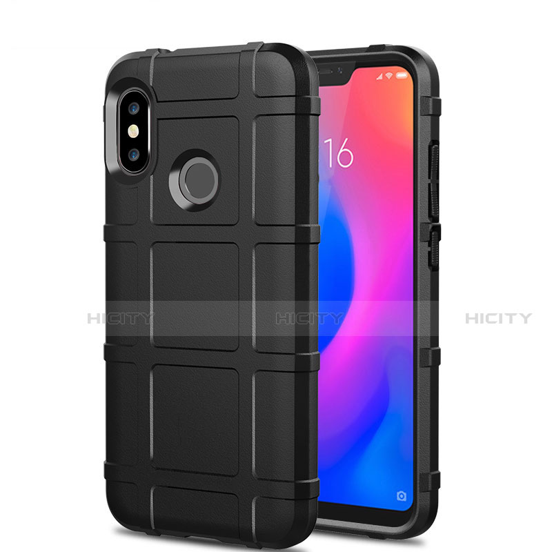 Custodia Silicone Ultra Sottile Morbida 360 Gradi Cover per Xiaomi Mi A2 Lite Nero