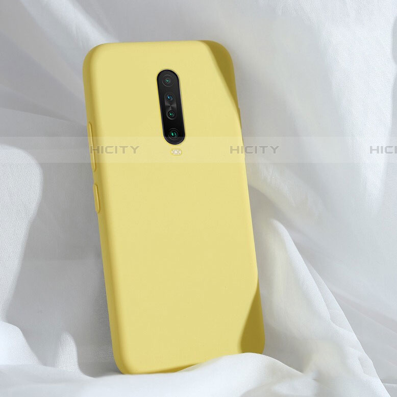 Custodia Silicone Ultra Sottile Morbida 360 Gradi Cover per Xiaomi Poco X2 Giallo