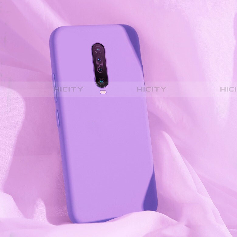 Custodia Silicone Ultra Sottile Morbida 360 Gradi Cover per Xiaomi Poco X2 Viola